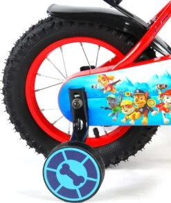 Volare Paw Patrol Kinderfiets - Jongens - 12 Inch - Rood/Blauw -Fietsuitrusting Winkel 1007x1200