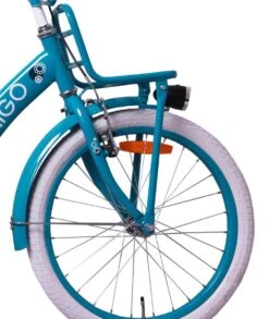 Amigo Bloom Meisjesfiets - Kinderfiets 20 Inch - Turquoise -Fietsuitrusting Winkel 1010x1200