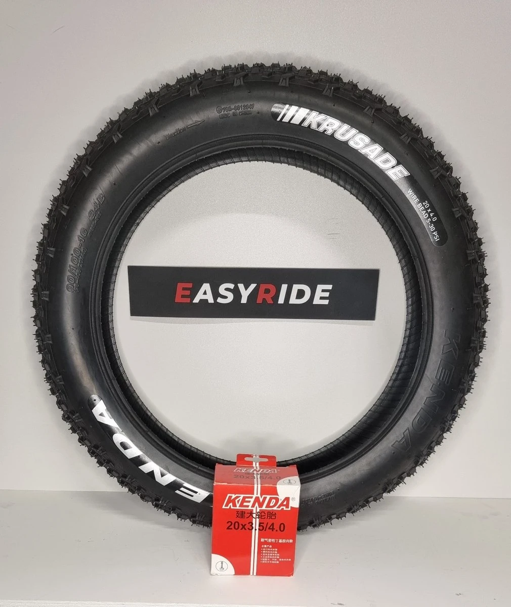 Kenda Band Fat Bike - 20x4 Inch - Fietsband 20x4 - Kenda Krusade - Dikke Fiets - Fatbike -Fat Bike - Buitenband - Buitenband Dikke Fiets - Super73 - Knaap Fietsband - Rad Power - Bohlt - Scrambler - Phatfour 7 Kenda Band Fat Bike - 20x4 Inch - Fietsband 20x4 - Kenda Krusade - Dikke Fiets - Fatbike -Fat Bike - Buitenband - Buitenband Dikke Fiets - Super73 - Knaap Fietsband - Rad Power - Bohlt - Scrambler - Phatfour - Afbeelding 5