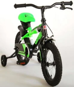 Volare Sportivo Kinderfiets - Jongens - 14 Inch - Neon Groen/Zwart - 95% Afgemonteerd -Fietsuitrusting Winkel 1012x1200 2