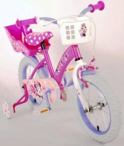 Volare Disney Minnie Cutest Ever! - Kinderfiets - Meisjes - 14 Inch - Roze -Fietsuitrusting Winkel 1022x1200
