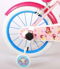 Volare Disney Princess Kinderfiets - Meisjes - 16 Inch - Roze Blauw - Twee Handremmen -Fietsuitrusting Winkel 1040x1200