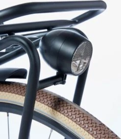 Cortina U4 - Stadsfiets - D50 - Jet Black Matt - R3 -Fietsuitrusting Winkel 1046x1200