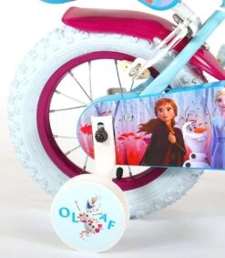 Volare Disney Frozen 2 Kinderfiets - Meisjes - 12 Inch - Blauw/Paars - Twee Handremmen -Fietsuitrusting Winkel 1047x1200 3