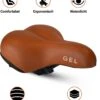 Fietszadel Karamel Bruin Smooth, Stijlvol En Comfortabel Zadel Voor Veel Fietsplezier By PS -Fietsuitrusting Winkel 1053x1200 2