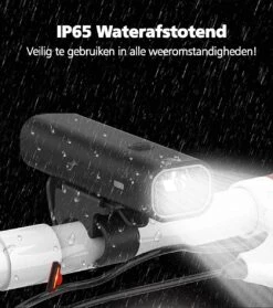 SWILIX ® - Fietsverlichting Set - Oplaadbare USB Led Fietslamp - Voor En Achter - Waterdicht - 4 Lichtstanden - Zwart -Fietsuitrusting Winkel 1063x1200 6