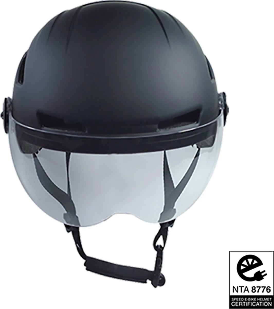 Lightyourbike ROADSTER ® Speed Pedelec Helm Met Vizier & Verlichting - NTA 8776 - Helm Snorscooter - Helm Speed Pedelec - Zwart 7 Lightyourbike ROADSTER ® Speed Pedelec Helm Met Vizier & Verlichting - NTA 8776 - Helm Snorscooter - Helm Speed Pedelec - Zwart - Afbeelding 5