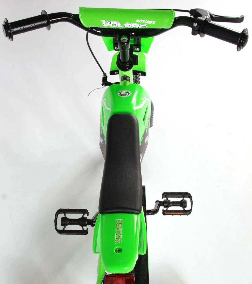 Volare Motobike Kinderfiets - Jongens - 12 Inch - Groen - 95% Afgemonteerd 5 Volare Motobike Kinderfiets - Jongens - 12 Inch - Groen - 95% Afgemonteerd - Afbeelding 3
