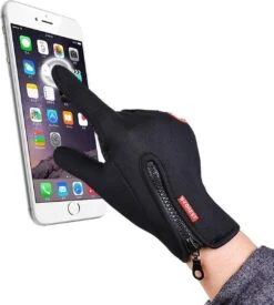 Merkloos Tech Fleece Handschoenen - Zwart - Maat M -Fietsuitrusting Winkel 1078x1200 2