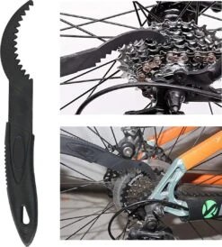 VITAMO Fietsketting Reiniger + 4 Borstels - Fiets Ketting Schoonmaken - Kettingbeschermer - Fietsgereedschap - Kettingborstel - Fietsversnelling Cleaner - Fietskettingreiniger - Schoonmaak Set - Gratis Handschoenen -Fietsuitrusting Winkel 1082x1200 3