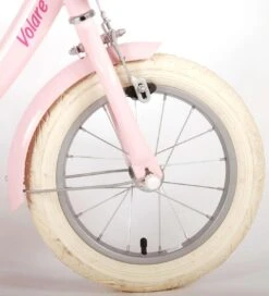 Volare Ashley Kinderfiets - Meisjes - 14 Inch - Roze - 95% Afgemonteerd -Fietsuitrusting Winkel 1091x1200