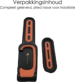 Fiets Ophangbeugel - Zwart / Oranje - Cycling WallMount - Muurhouder Fiets - Muurbeugel Wandhouder Wandbeugel - Muurbevestiging Ophangsysteem - Muur Houder Fietsbeugel Fietshaak -Fietsuitrusting Winkel 1101x1200 3