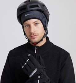 HIKENTURE Wintermuts, Winddichte Fietsmuts, Warme Fietsmuts, Voor Onder Fietshelm, Skihelm, Klimhelm, Sportmuts Voor Fietsen, Skiën, Hardlopen, Outdoor, Dames En Heren -Fietsuitrusting Winkel 1106x1200 2