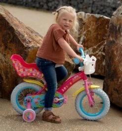Volare Peppa Pig Kinderfiets - Meisjes - 12 Inch - Roze -Fietsuitrusting Winkel 1120x1200