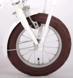 Volare Liberty Kinderfiets - Meisjes - 12 Inch - Wit - 95% Afgemonteerd -Fietsuitrusting Winkel 1122x1200