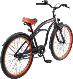 Bikestar 24 Inch Cruiser Kinderfiets, Zwart -Fietsuitrusting Winkel 1124x1200