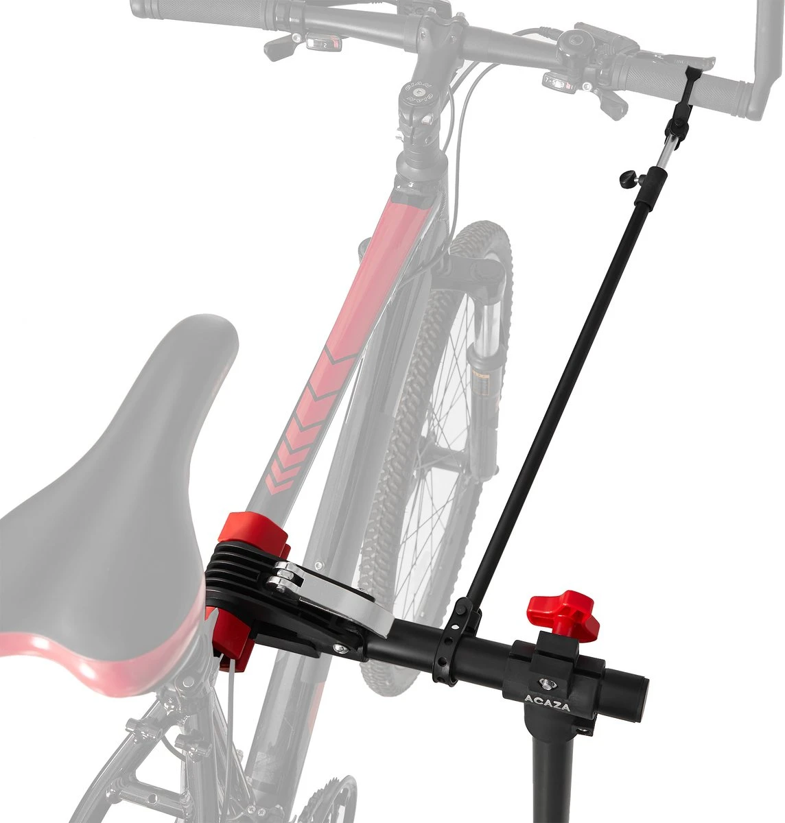 ACAZA Fiets Bevestigingsstandaard Met Snelsluiting, Gereedschapshouder En Stuurhouder, Lichte En Draagbare Reparatie Standaard Voor Fietsen, Zwart Statief 10 ACAZA Fiets Bevestigingsstandaard Met Snelsluiting, Gereedschapshouder En Stuurhouder, Lichte En Draagbare Reparatie Standaard Voor Fietsen, Zwart Statief - Afbeelding 8