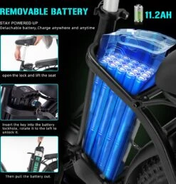 Hitway BK6 Elektrische Fiets | Opvouwbare E-bike | 20 Inch Fat Tire | 350W Motor | 10Ah | Zwart/Groen 13 Hitway BK6 Elektrische Fiets | Opvouwbare E-bike | 20 Inch Fat Tire | 350W Motor | 10Ah | Zwart/Groen -Fietsuitrusting Winkel 1147x1200 1