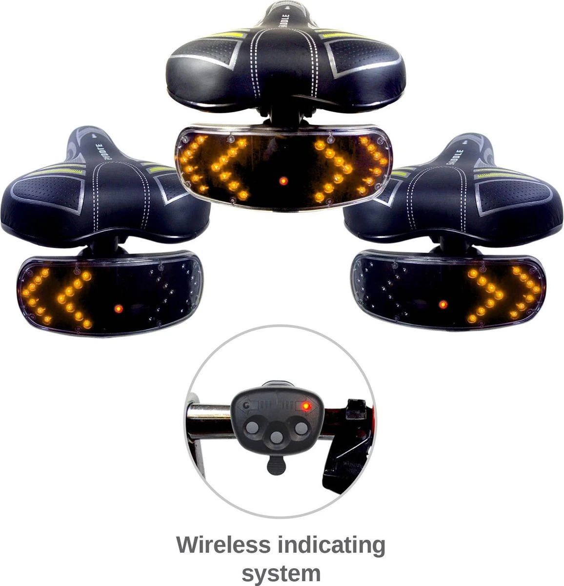 CKB Ltd - Signal Pod V2 - Fietsverlichting - Richtingaanwijzer - Fiets Knipperlicht - Fiets - Knipperlichten 7 CKB Ltd - Signal Pod V2 - Fietsverlichting - Richtingaanwijzer - Fiets Knipperlicht - Fiets - Knipperlichten - Afbeelding 5