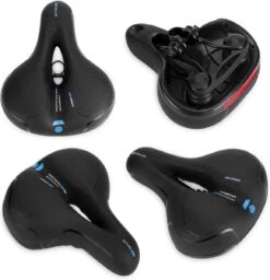 Bluebell Active Zone Blue, Fijn En Comfortabel Fietszadel Voor Urenlang Fietsplezier -Fietsuitrusting Winkel 1158x1200