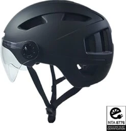 Lightyourbike ROADSTER ® Speed Pedelec Helm Met Vizier & Verlichting - NTA 8776 - Helm Snorscooter - Helm Speed Pedelec - Zwart 15 Lightyourbike ROADSTER ® Speed Pedelec Helm Met Vizier & Verlichting - NTA 8776 - Helm Snorscooter - Helm Speed Pedelec - Zwart -Fietsuitrusting Winkel 1160x1200