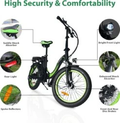 Merkloos Windgoo E20 Urban- Elektrische Fiets - E-bike - 20Inch - 12.5Ah - APP - Fat Tire - 7 Speed Shimano 20 Merkloos Windgoo E20 Urban- Elektrische Fiets - E-bike - 20Inch - 12.5Ah - APP - Fat Tire - 7 Speed Shimano -Fietsuitrusting Winkel 1165x1200