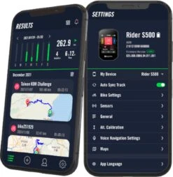 Bryton Rider S500 E - Fietscomputer -Fietsuitrusting Winkel 1168x1200 4