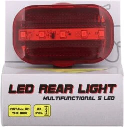 Dresco - Fietsverlichtingsset - Classic - LED - Zwart -Fietsuitrusting Winkel 1171x1200 5