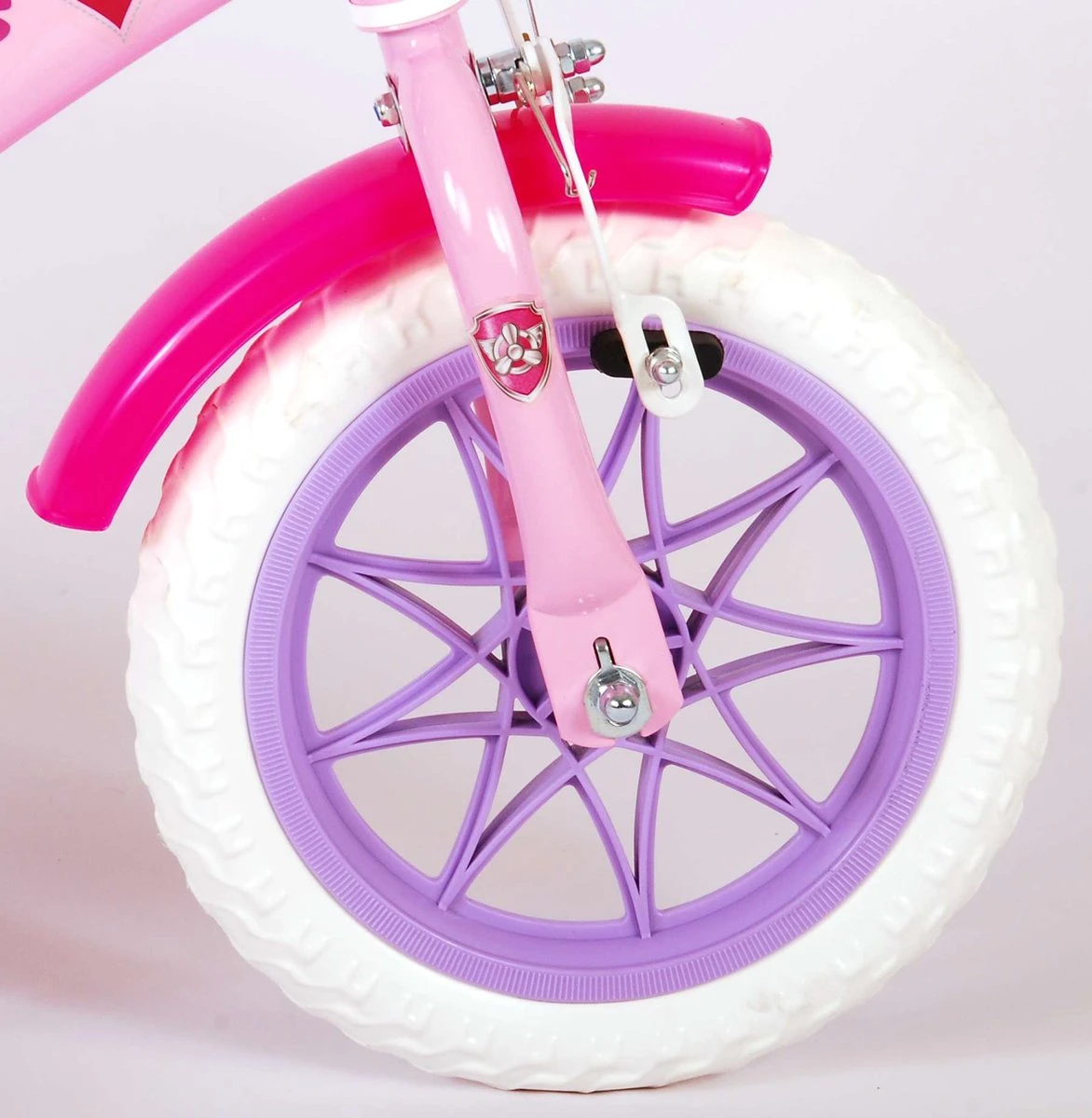 Volare Paw Patrol Kinderfiets - Meiden - 12 Inch - Roze - Doortrapper 9 Volare Paw Patrol Kinderfiets - Meiden - 12 Inch - Roze - Doortrapper - Afbeelding 7
