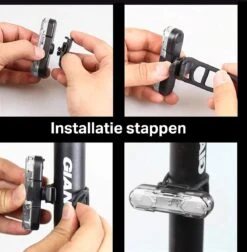 Transnect® – Fietsverlichting LED Set - Fietslampjes Voor En Achter Licht - 4 Lichtstanden – USB Oplaadbaar - Draagbaar – Waterdicht -Fietsuitrusting Winkel 1176x1200 1