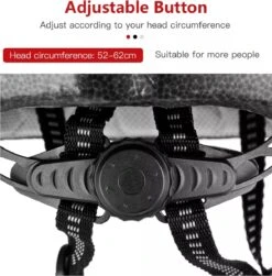 Zacro Fietshelm - Met Bril En Waarschuwingslampje - Nacht Veiligheidshelmen Fietshelm - Voor Volwassenen, MTB, Stadsfietsen - Wit En Zwart 13 Zacro Fietshelm - Met Bril En Waarschuwingslampje - Nacht Veiligheidshelmen Fietshelm - Voor Volwassenen, MTB, Stadsfietsen - Wit En Zwart -Fietsuitrusting Winkel 1180x1200 1