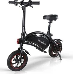 Windgoo B3 Mini-scooter - Opvouwbare Fiets - Zwart