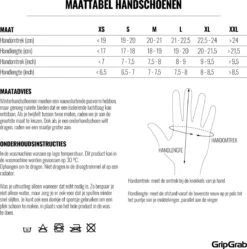 GripGrab - Ride Windproof Winter Gevoerde Padded Fietshandschoenen - Zwart - Unisex - Maat L -Fietsuitrusting Winkel 1191x1200 10