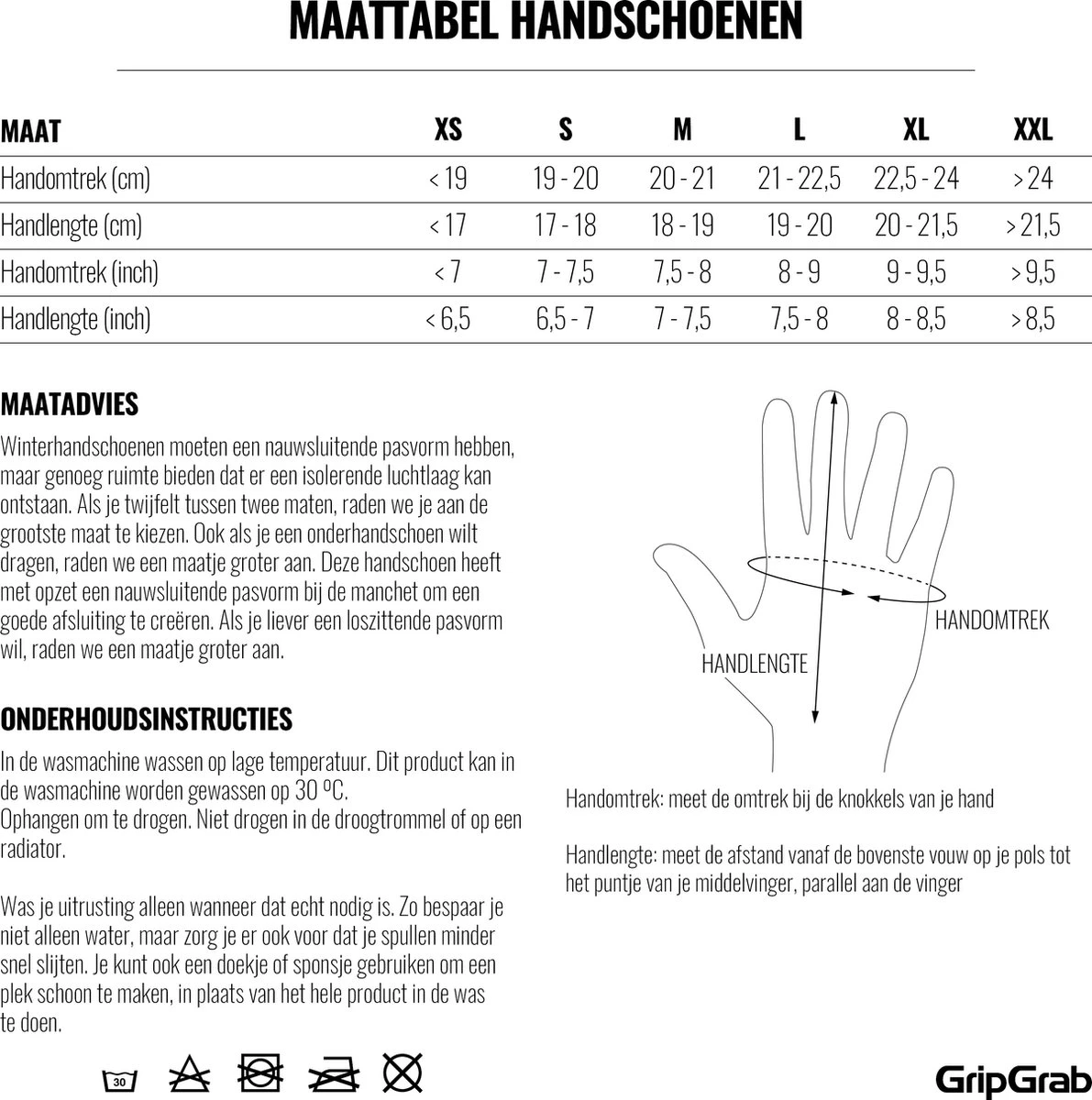 GripGrab - Ride Windproof Lente Herfst Fietshandschoenen Lange Vinger - Zwart - Unisex - Maat XL 6 GripGrab - Ride Windproof Lente Herfst Fietshandschoenen Lange Vinger - Zwart - Unisex - Maat XL - Afbeelding 4