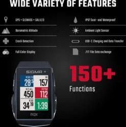 SIGMA SPORT ROX 11.1 EVO GPS Fietscomputer Incl. Stuurhouder, Zwart -Fietsuitrusting Winkel 1195x1200 10