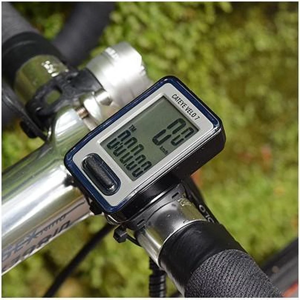 Cateye CC-VL520 Velo 7 Fietscomputer - Bedraad - Zwart / Grijs 5 Cateye CC-VL520 Velo 7 Fietscomputer - Bedraad - Zwart / Grijs - Afbeelding 3