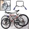 Merkloos Decopatent® Fiets Ophangsysteem Voor 2 Fietsen - Fietsenrek - Legplank Voor Helm - Fietshaak - Muurbeugel Fiets - Wandmontage -Fietsuitrusting Winkel 1198x1200 22
