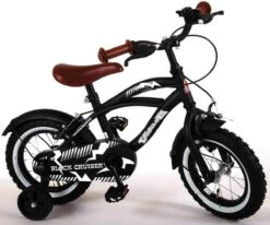 Volare Black Cruiser Kinderfiets - Jongens - 12 Inch - Zwart - 2 Handremmen -Fietsuitrusting Winkel 1200x1000