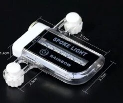 Spaakverlichting- Spaakverlichting Met Bewegingssenor- Spaakverlichting Kinderfiets- LED Voor Wiel- Waterdicht- 32 Verschillende Patronen- Makkelijk Te Installeren -Fietsuitrusting Winkel 1200x1008 4