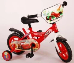 Disney Cars Kinderfiets - Jongens - 10 Inch - Rood - Doortrapper -Fietsuitrusting Winkel 1200x1023