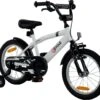 2Cycle BMX-Fun Kinderfiets - 16 Inch - Wit - Jongensfiets -Fietsuitrusting Winkel 1200x1039