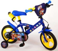 Nickelodeon Paw Patrol Kinderfiets - Jongens - 12 Inch - Blauw/Geel - Doortrapper -Fietsuitrusting Winkel 1200x1044