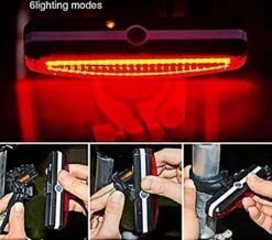 Merkloos LED Fiets Achterlicht USB Oplaadbare - Marktleider 110 Lumen Helderheid - IP65 Waterbestendig - Supersnel Installatie - Horizontaal Of Verticaal - Voor Zadel, Zadelpen Of Helm -Fietsuitrusting Winkel 1200x1059 1