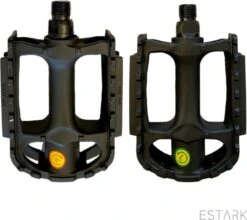 Fietspedalen - Anti-Slip Fietspedalen Set Met Reflectoren - Zwart - Set Fiets Pedalen Pedaal - Mountainbike Sport - Fietstrappers - Losse Trappers - 2 STUKS