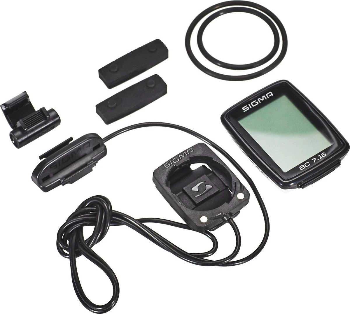 Sigma Fietscomputer BC 7.16 - Zwart 5 Sigma Fietscomputer BC 7.16 - Zwart - Afbeelding 3