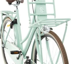 Nogan Vintage N3 - Transportfiets - Damesfiets - 28 Inch / 57 Cm - 3 Versnellingen - Oslo Groen -Fietsuitrusting Winkel 1200x1081