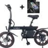 Merkloos Windgoo B20 PRO - E Bike - Elektrische Fiets - 16 Inch - 250W - 7.8Ah Batterij - Max. 25km/u - Zwart - Incl. GSM Houder -Fietsuitrusting Winkel 1200x1086