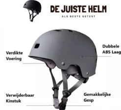 De Juiste Helm - NTA 8776 Helm - Scooterhelm, Fietshelm, E-chopperhelm, Speed-Pedelec Helm - Maat M - Wit -Fietsuitrusting Winkel 1200x1090 7