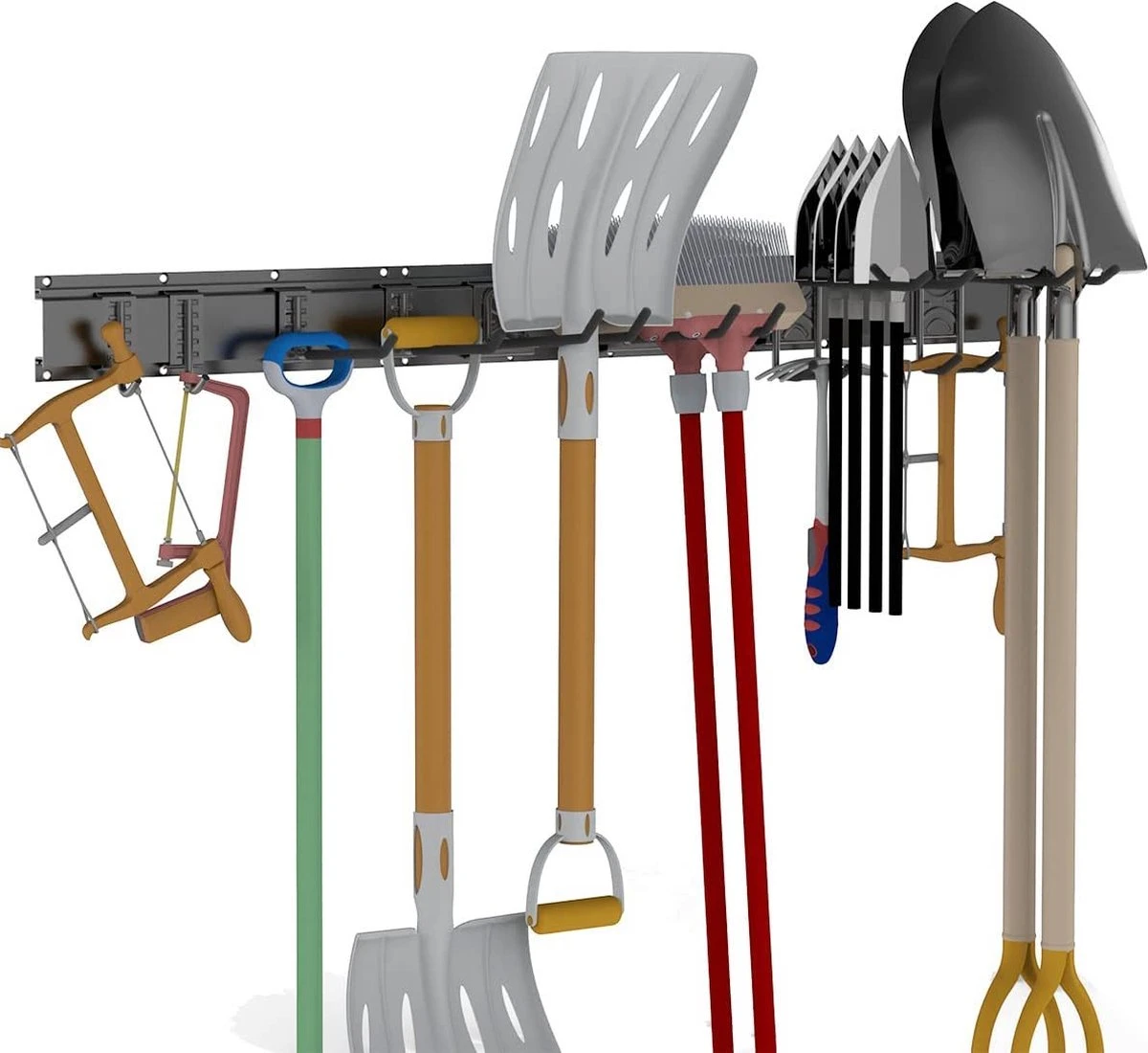 SODEAL Fiets Ophangsysteem - Gereedschapshouder - Fietshaak - Fiets Ophangbeugel - Muurbeugel Fiets - Fietsenrek - Fietsbeugel 4 SODEAL Fiets Ophangsysteem - Gereedschapshouder - Fietshaak - Fiets Ophangbeugel - Muurbeugel Fiets - Fietsenrek - Fietsbeugel - Afbeelding 2