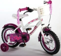 Volare Heart Cruiser Kinderfiets - Meisjes - 12 Inch - Wit Paars -Fietsuitrusting Winkel 1200x1109 1